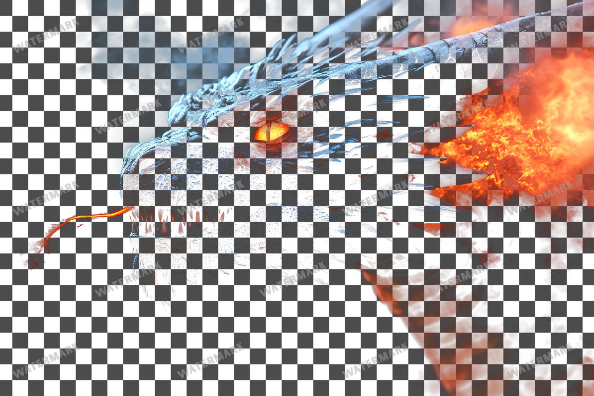 Dragon Head Transparent Overlay Pngs