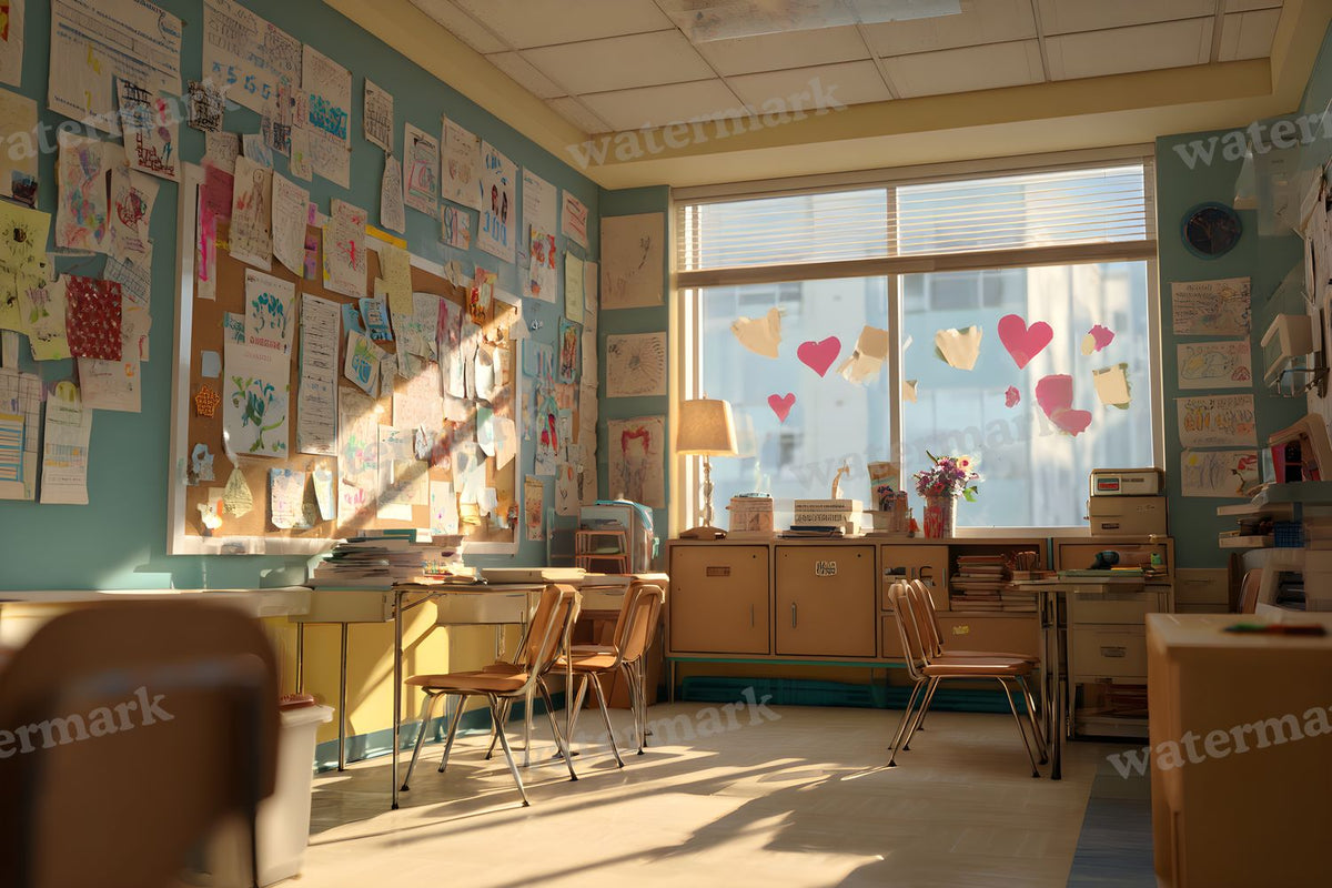 Elementary School Classroom Backdrop Images
