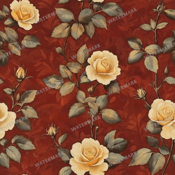 Floral Seamlesss Seamless Pattern