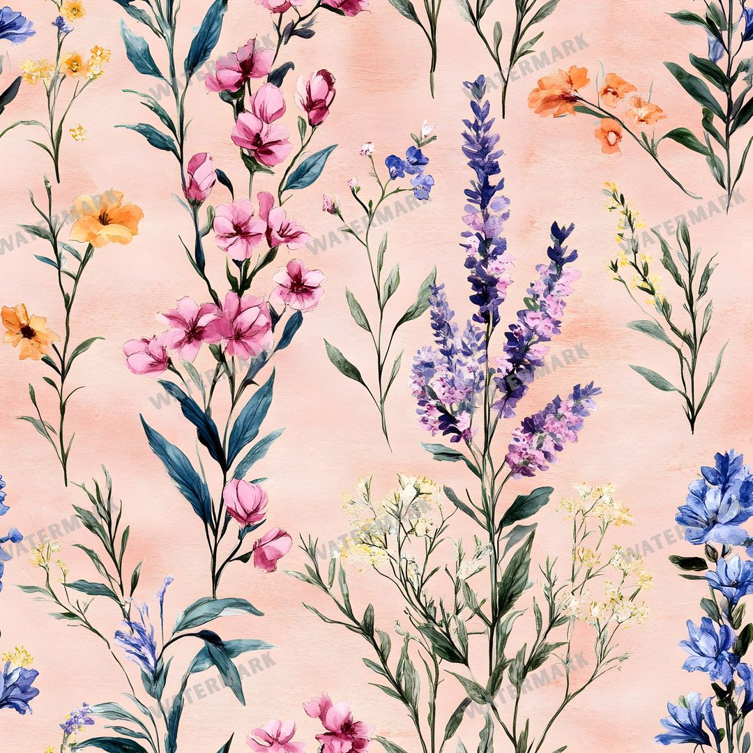 Floral Seamless Pattern