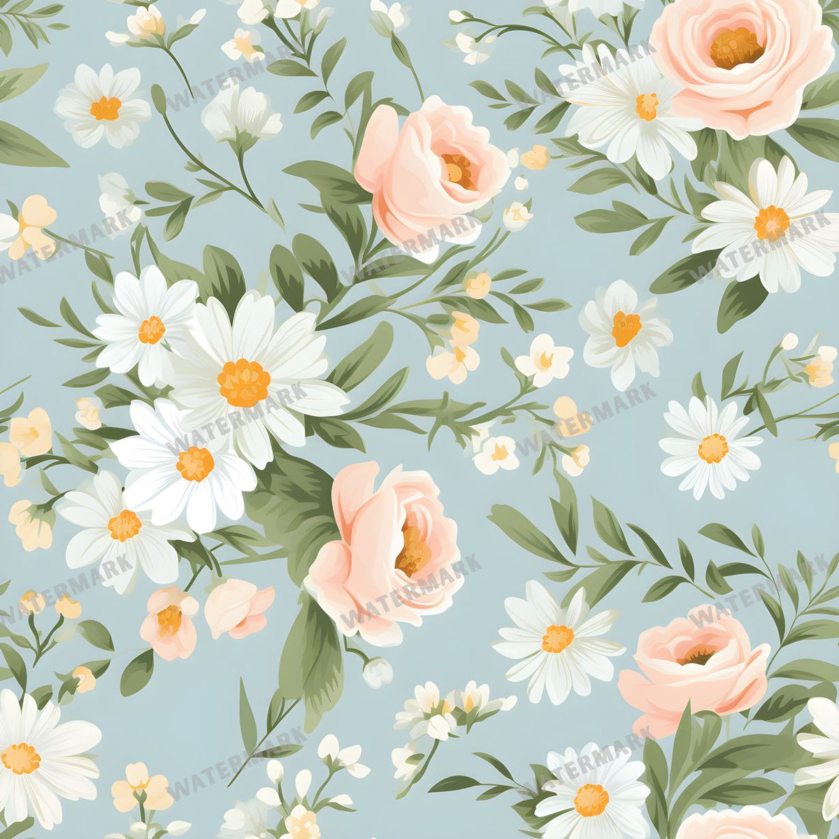 Floral Seamless Pattern