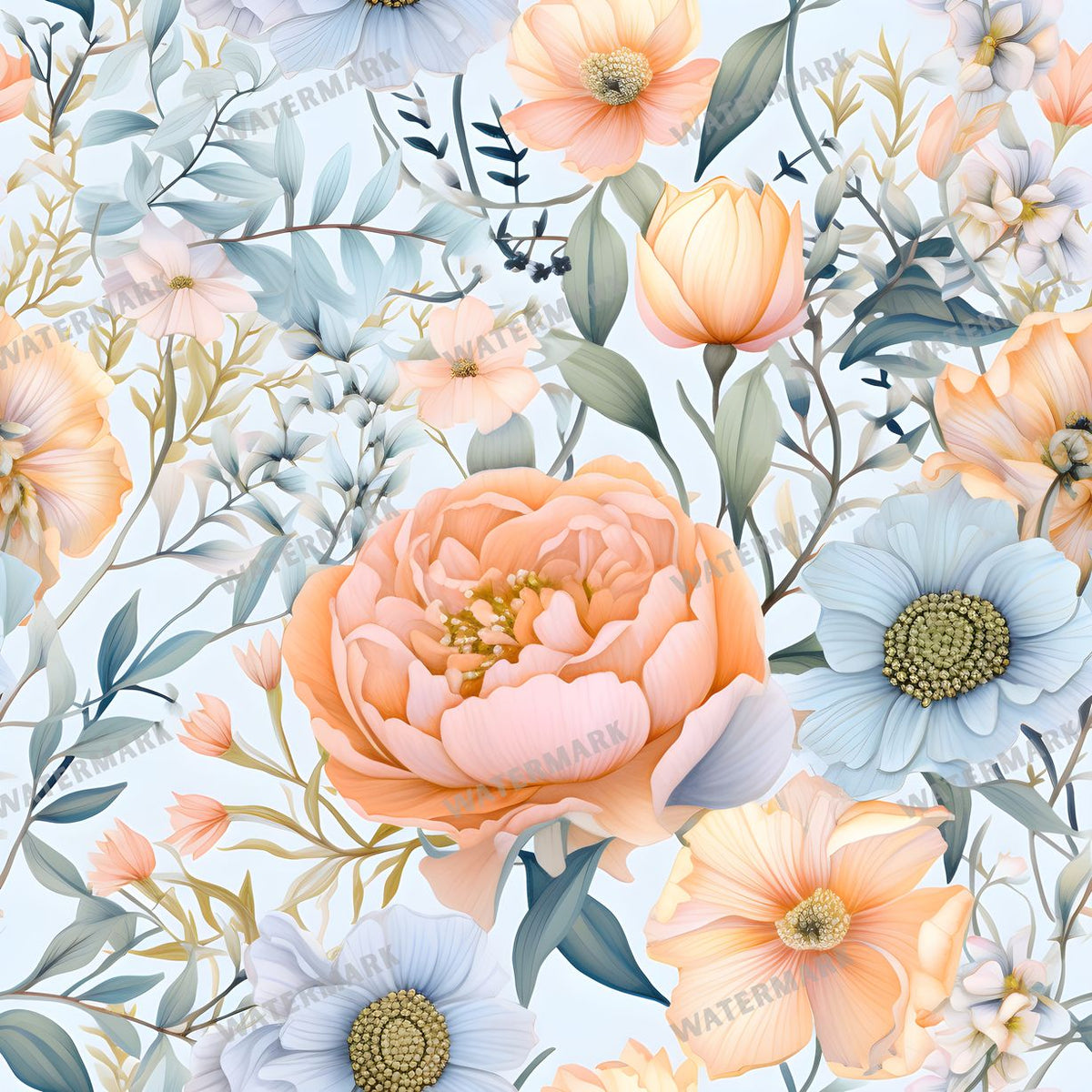Floral Seamless Pattern