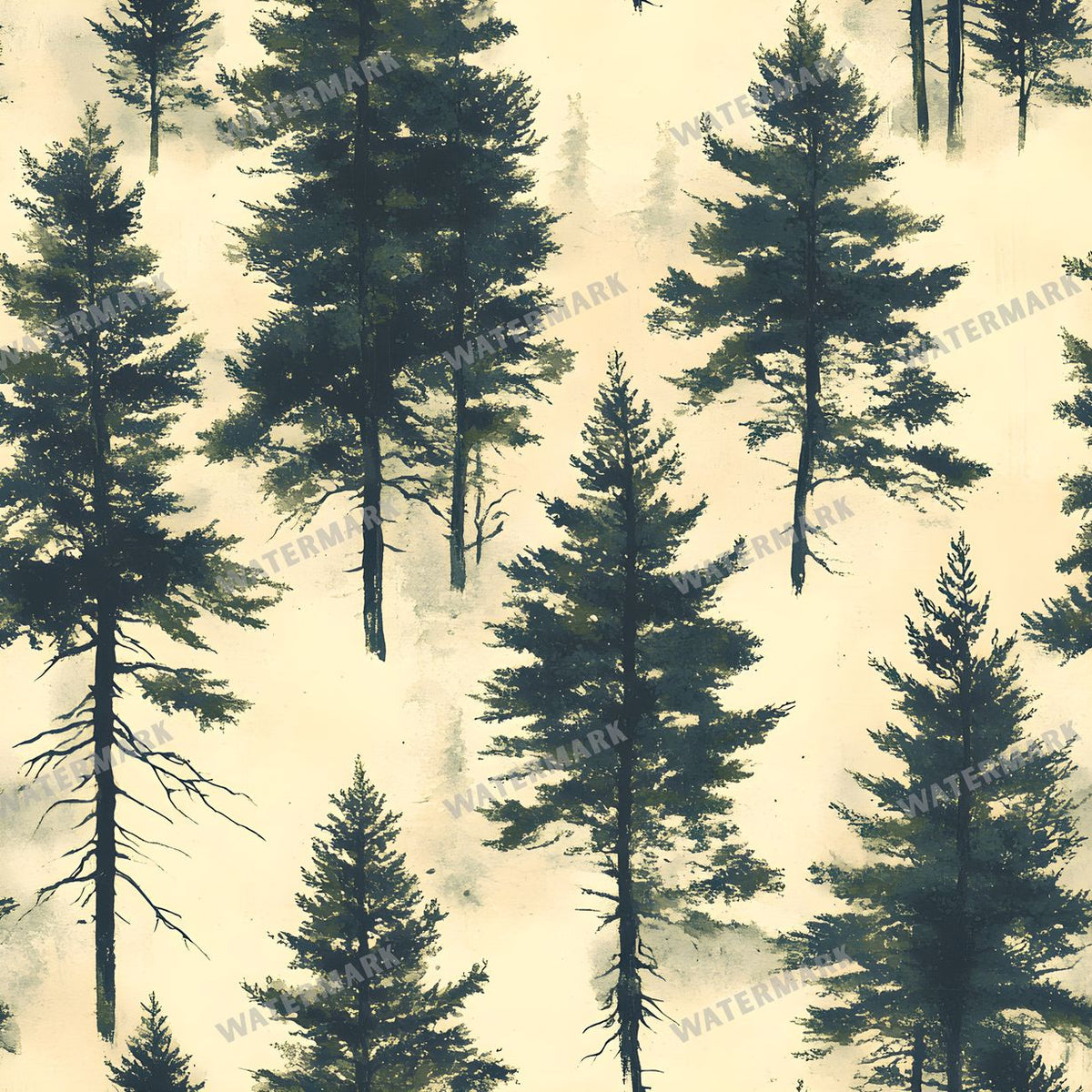 Forest Seamless Pattern