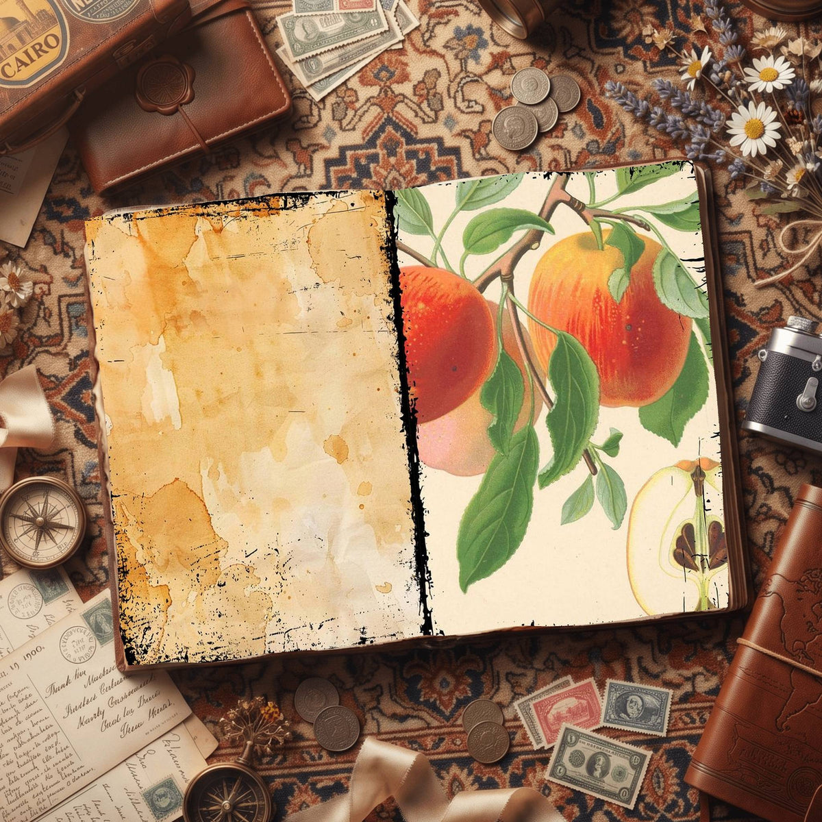 Fruit & Vegetables Digital Papers