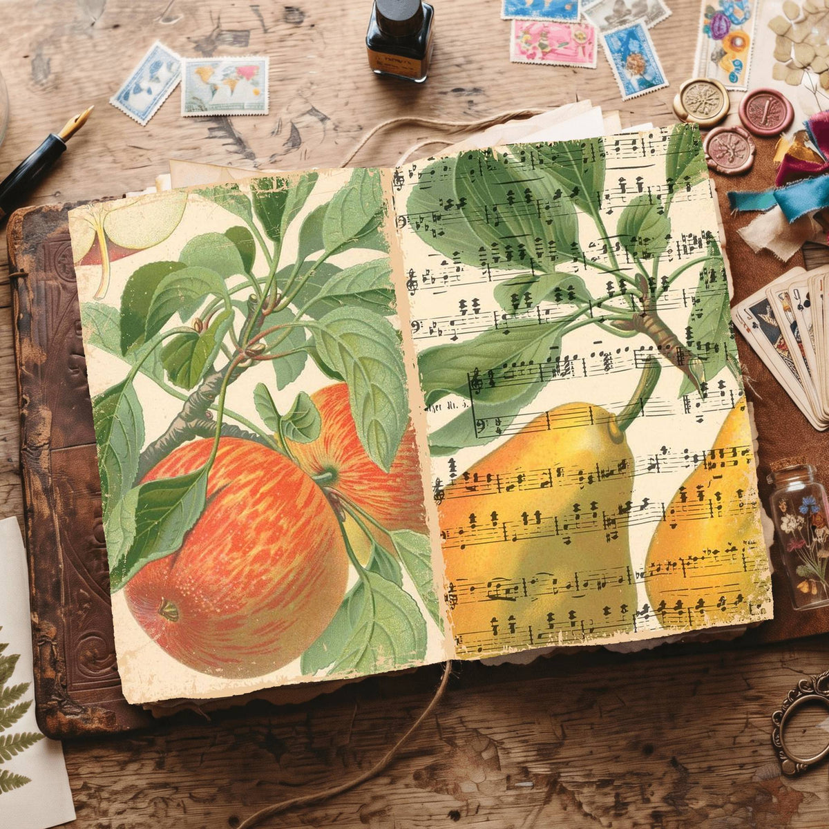 Fruit & Vegetables Digital Papers