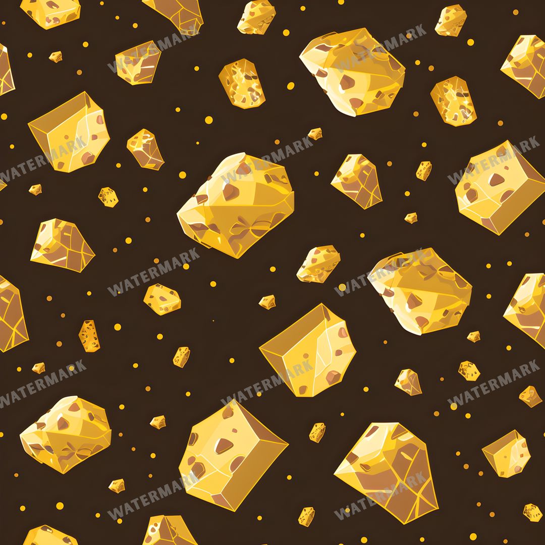 Gems Seamless Pattern
