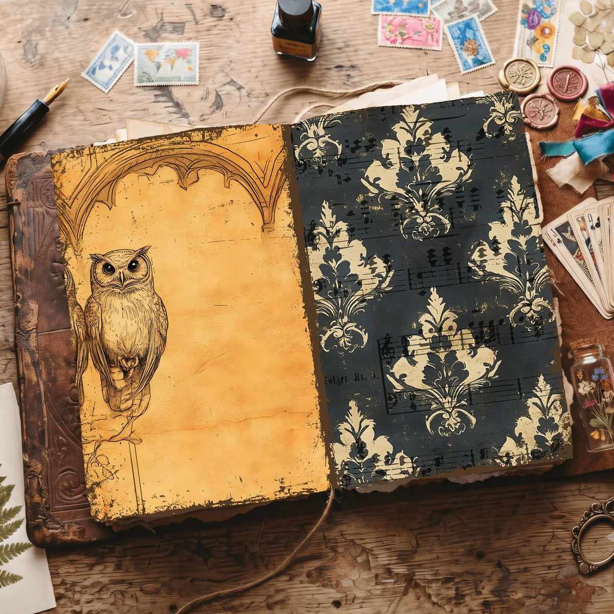 Gothic Digital Papers