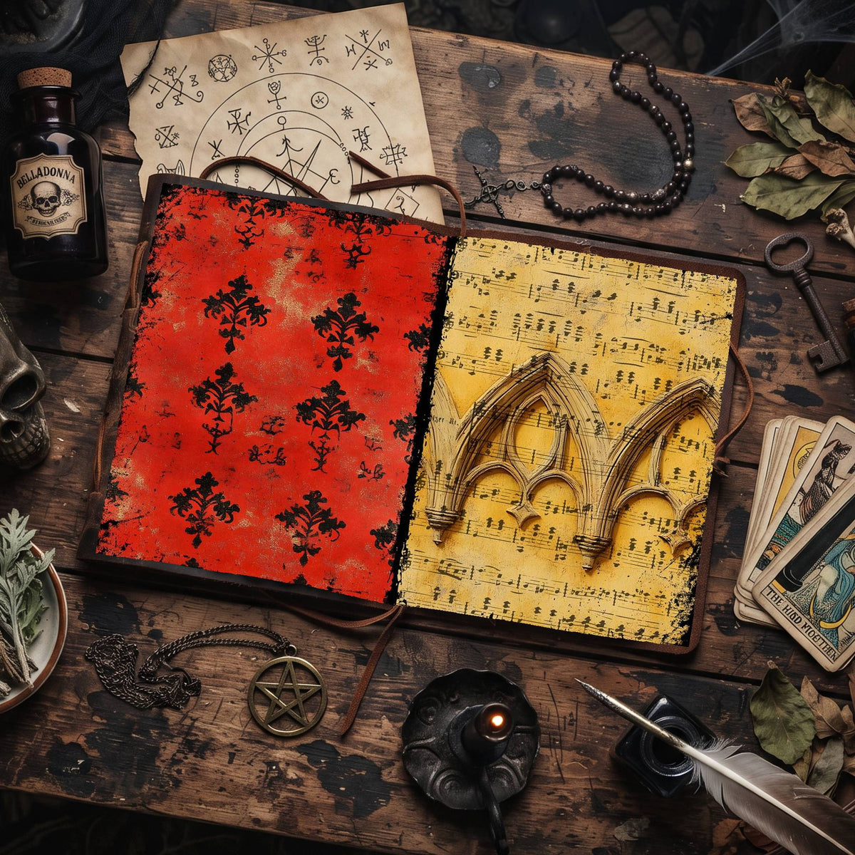 Gothic Digital Papers