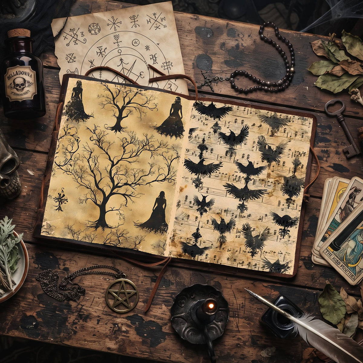Gothic Digital Papers