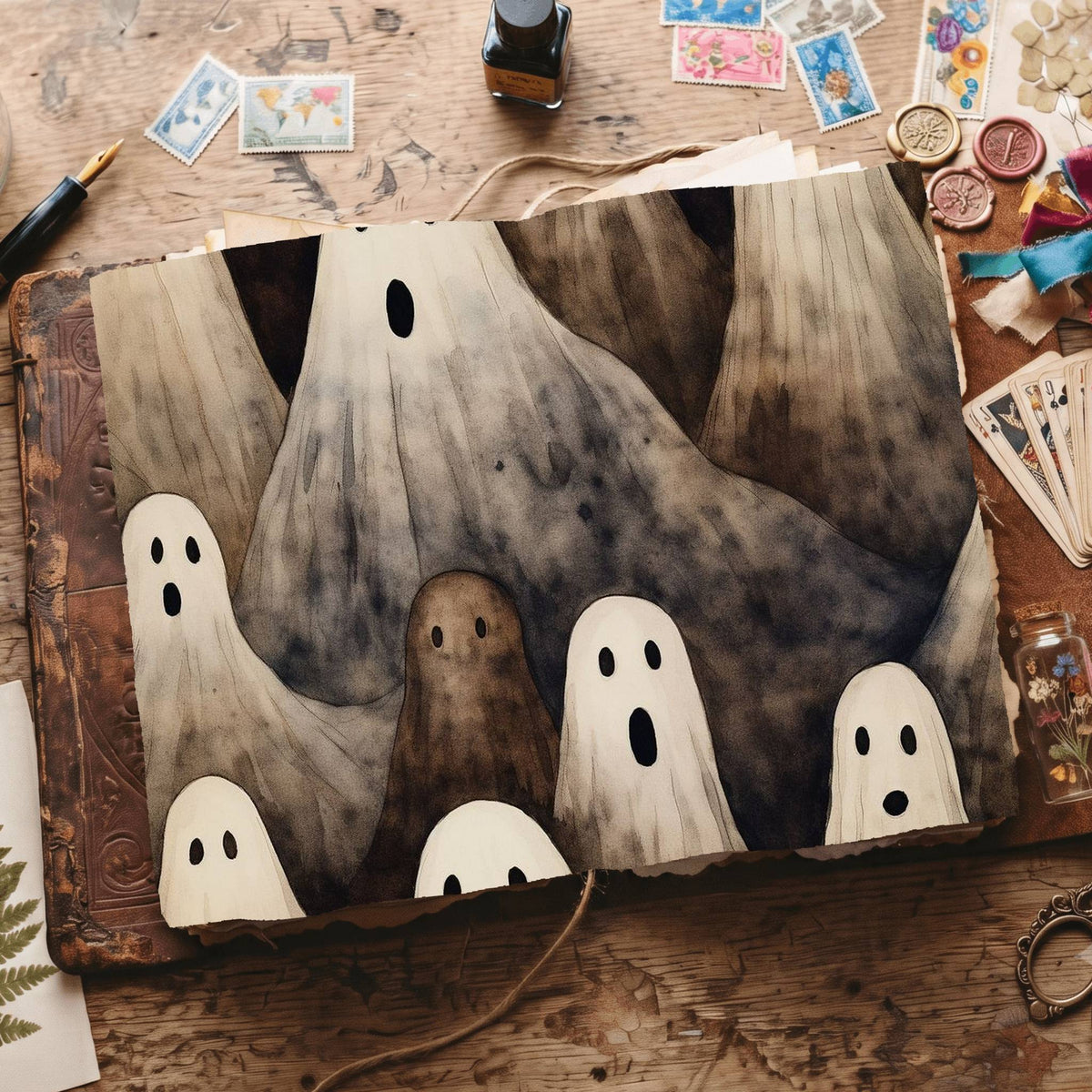 Halloween Digital Papers