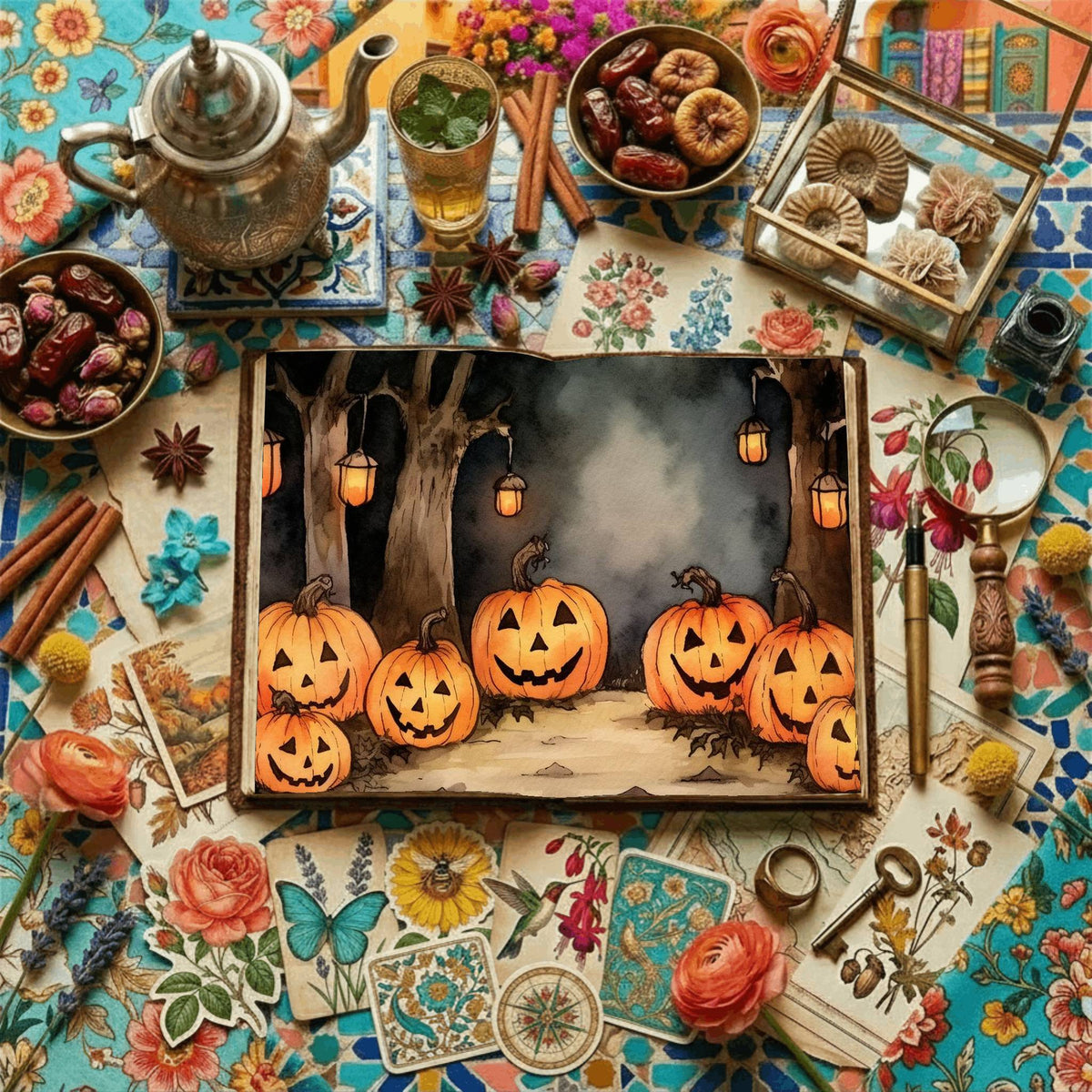 Halloween Digital Papers