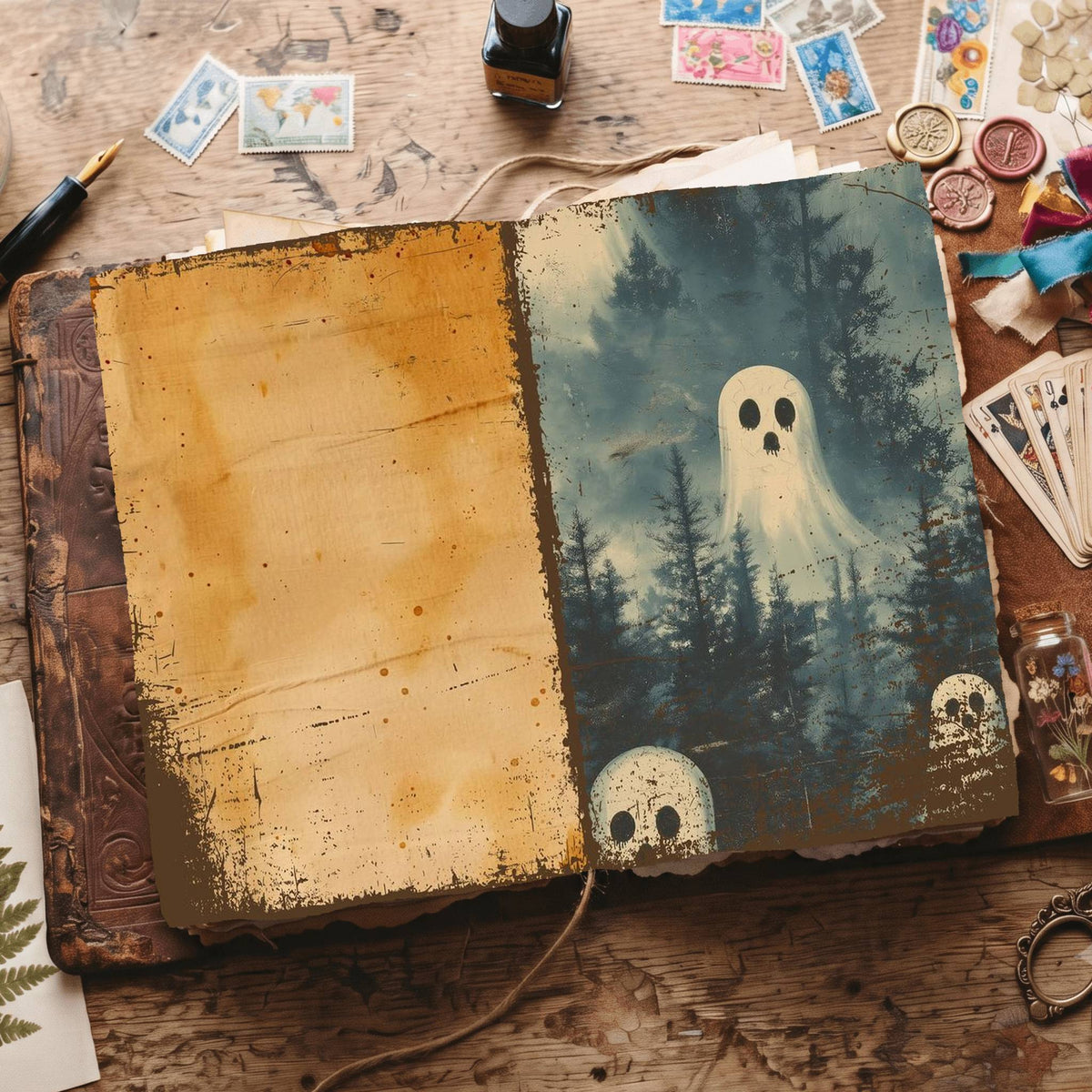 Halloween Digital Papers