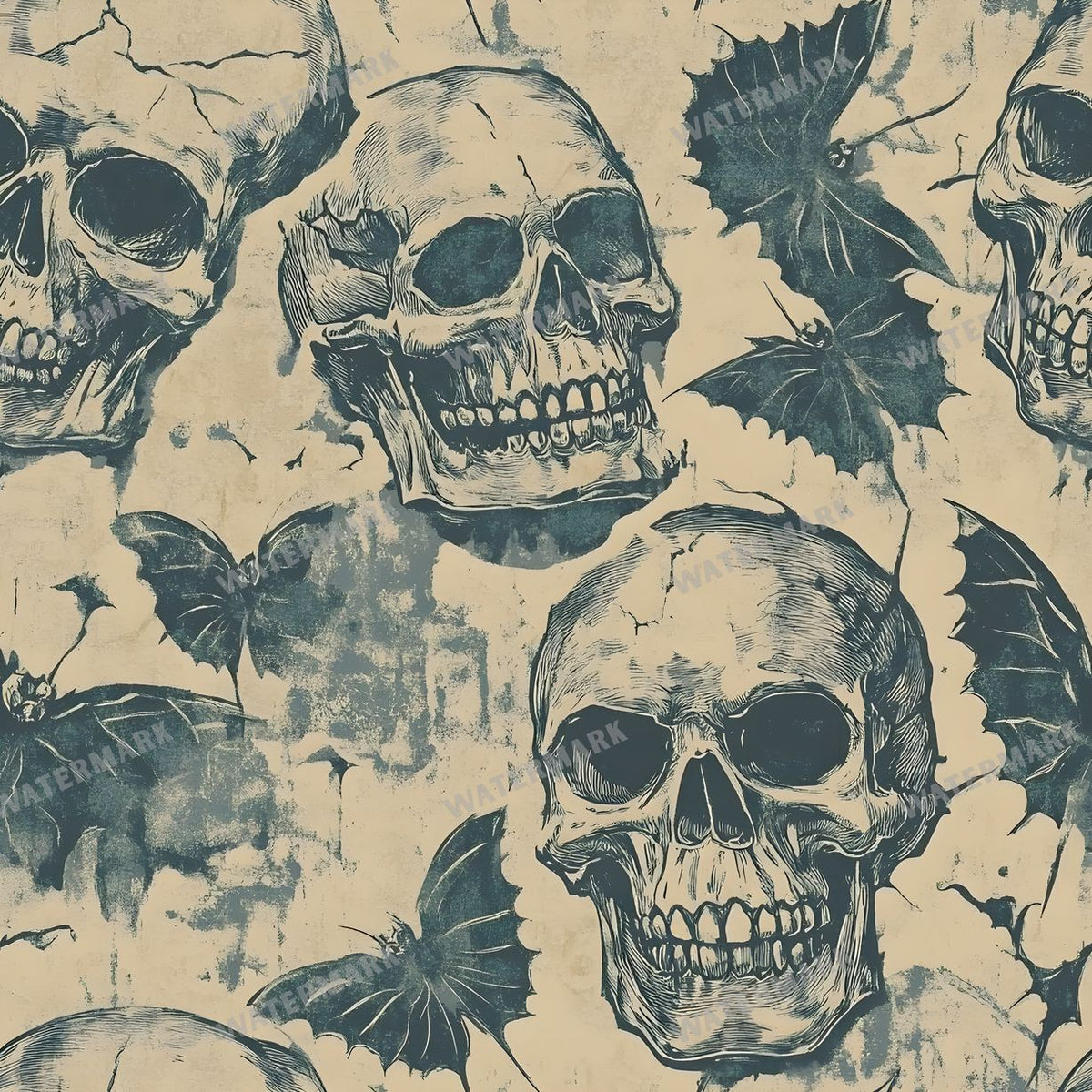 Halloween Seamless Pattern