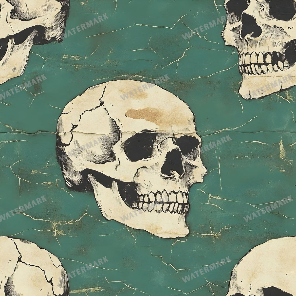 Halloween Seamless Pattern
