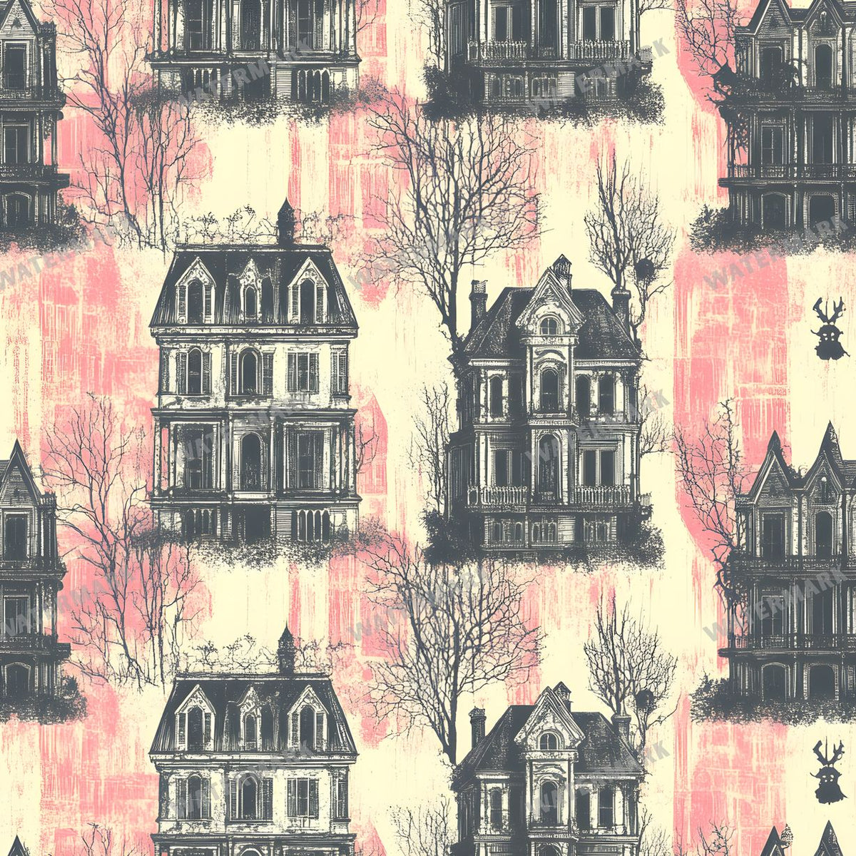 Halloween Seamless Pattern