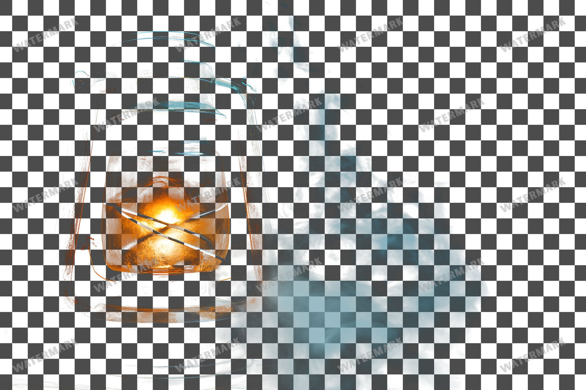 Haunted Lantern Transparent Overlay Pngs