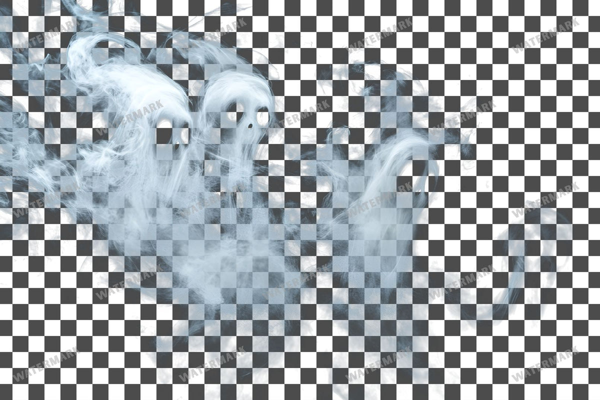 Haunted Mist Transparent Overlay Pngs