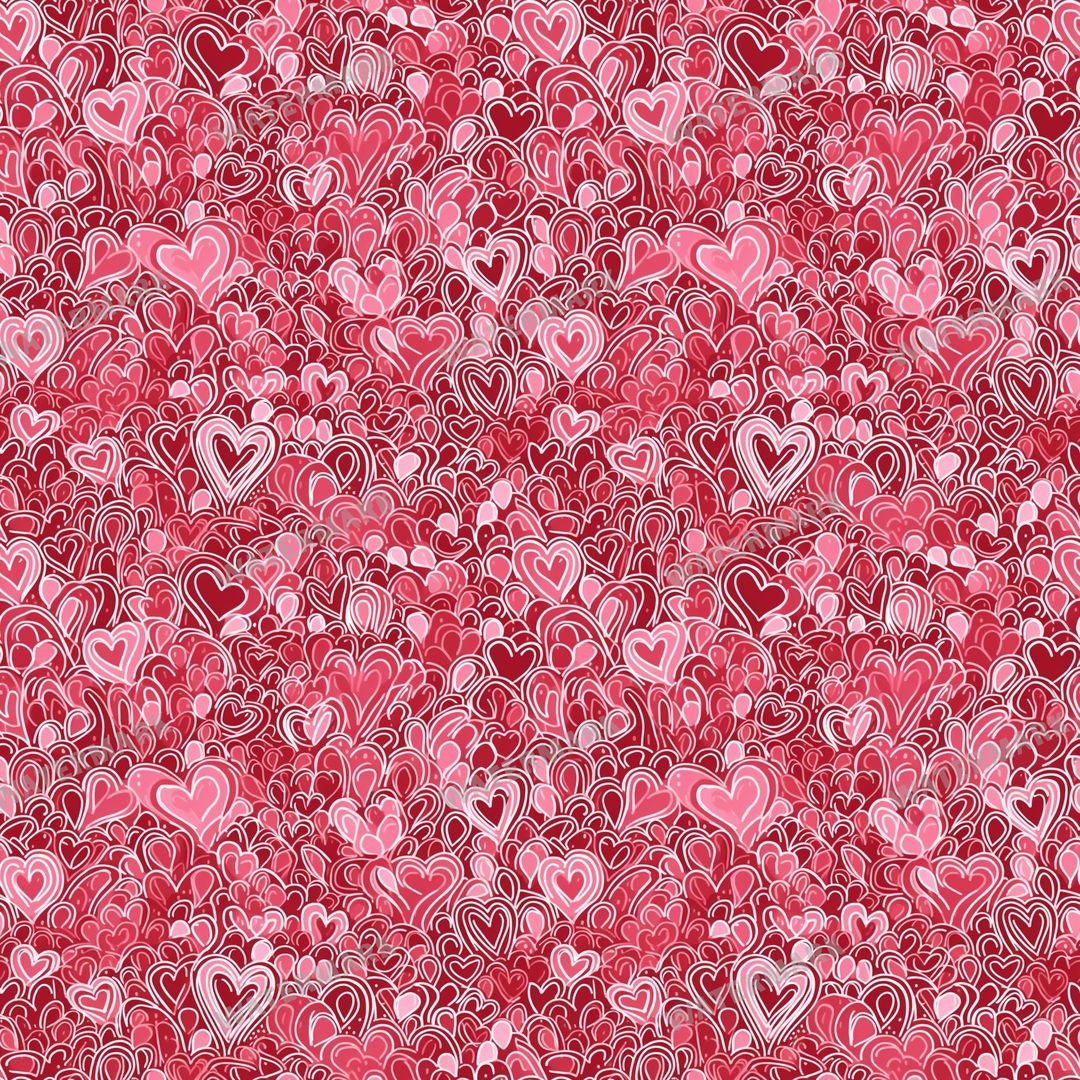 Hearts Seamless Pattern