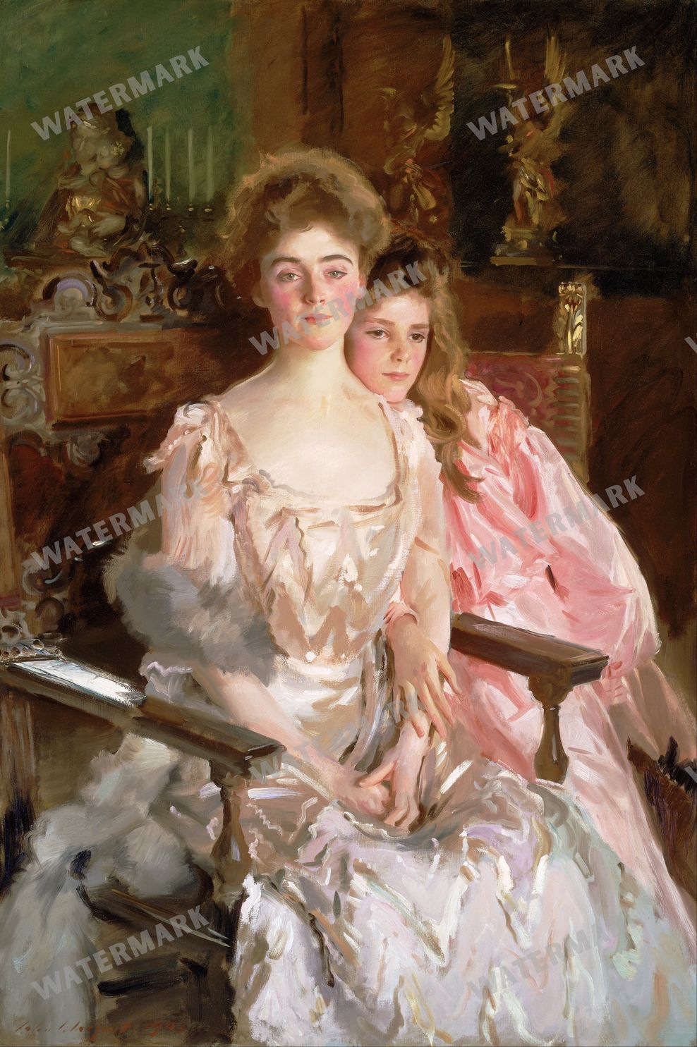 John Singer Sargent Vintage Paintings