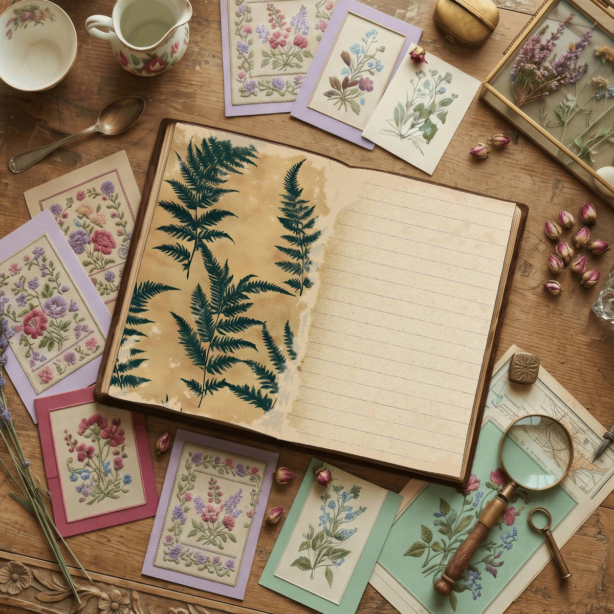Leaves Digital Papers