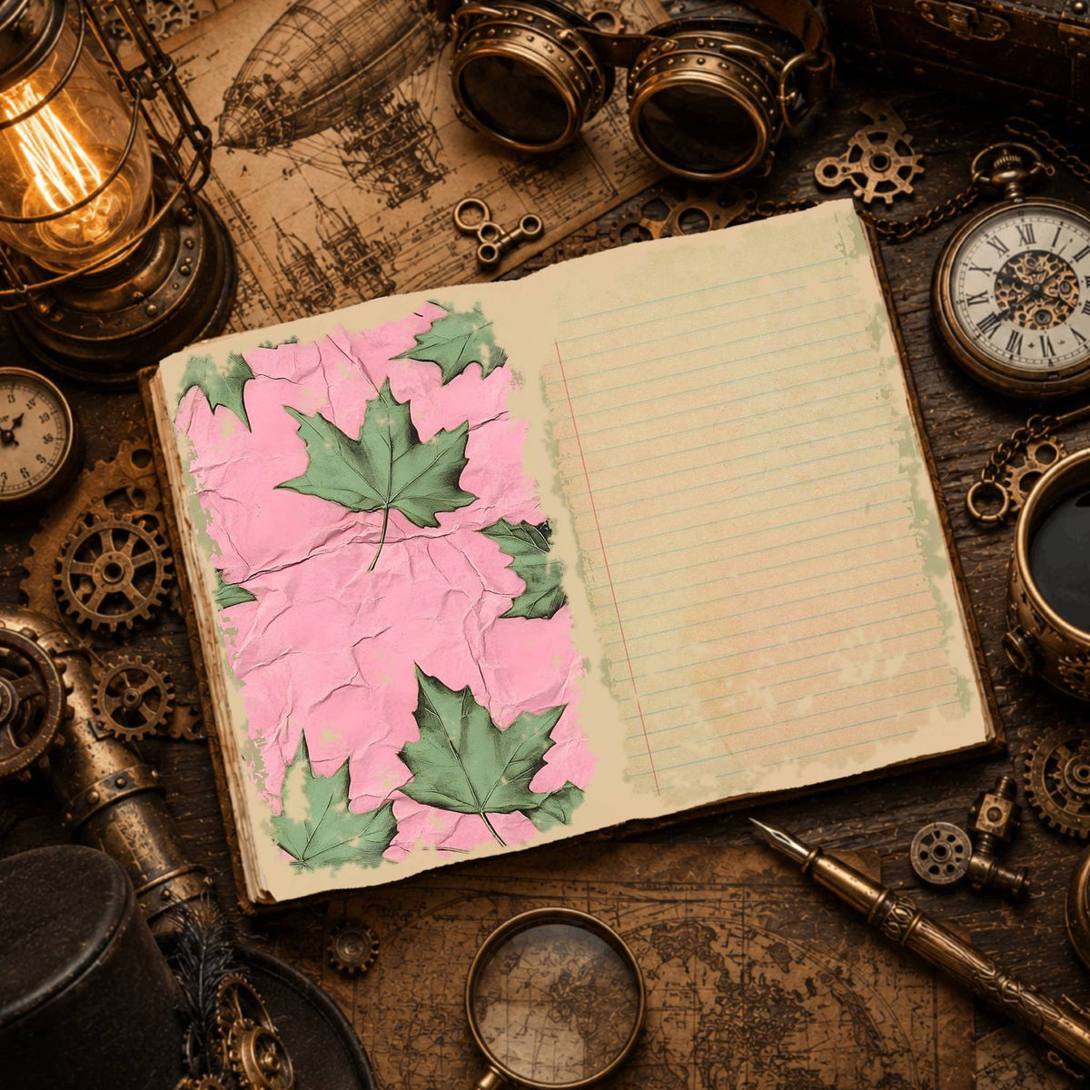 Leaves Digital Papers