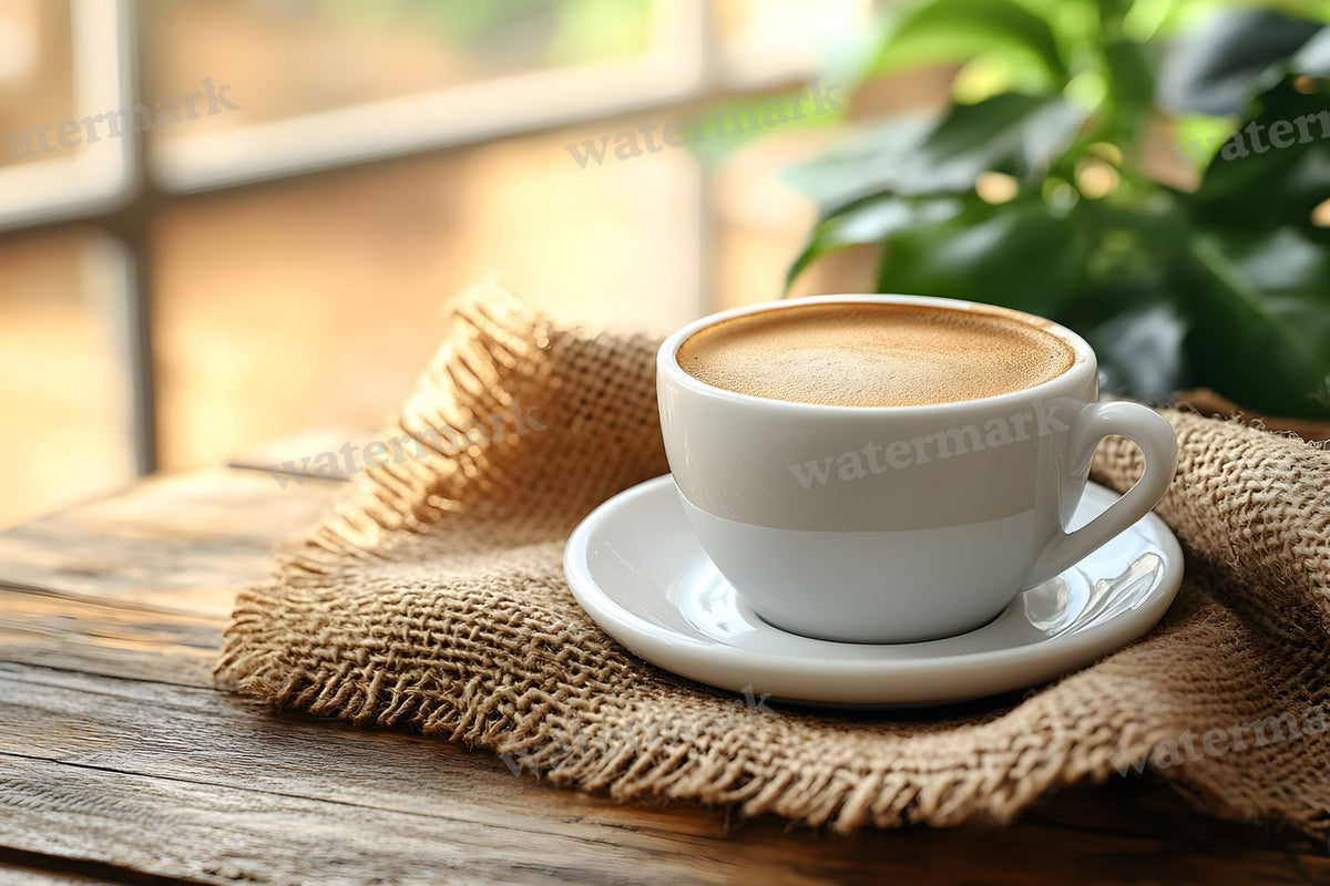 Magical Coffee digital photo backdrop for photo editing, preview 15