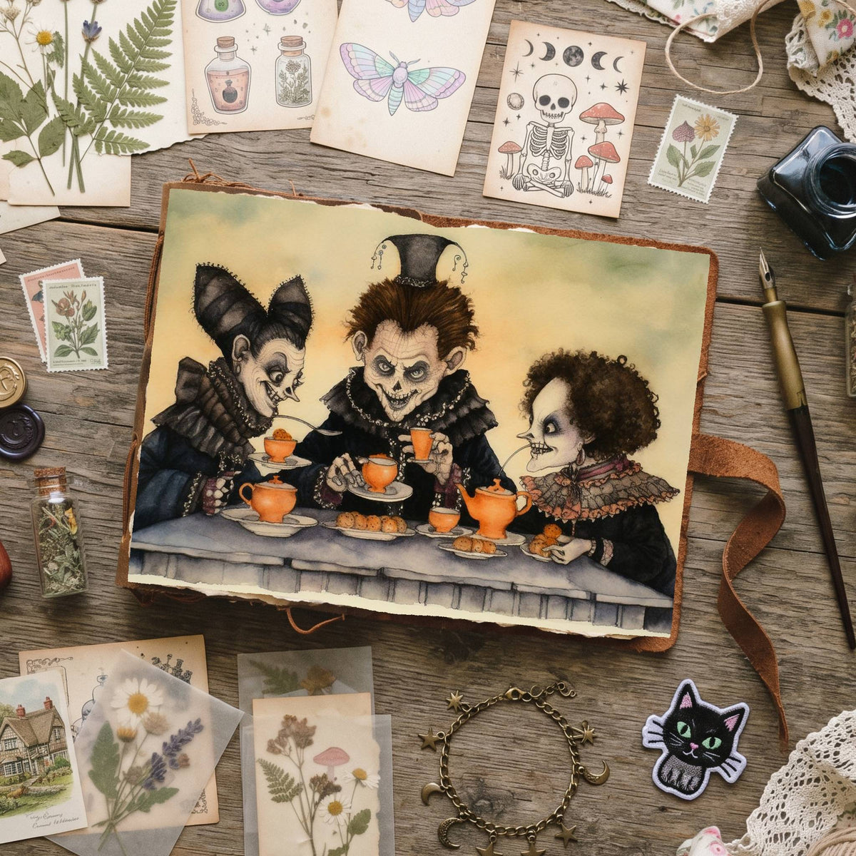 Mixed Halloween Digital Papers