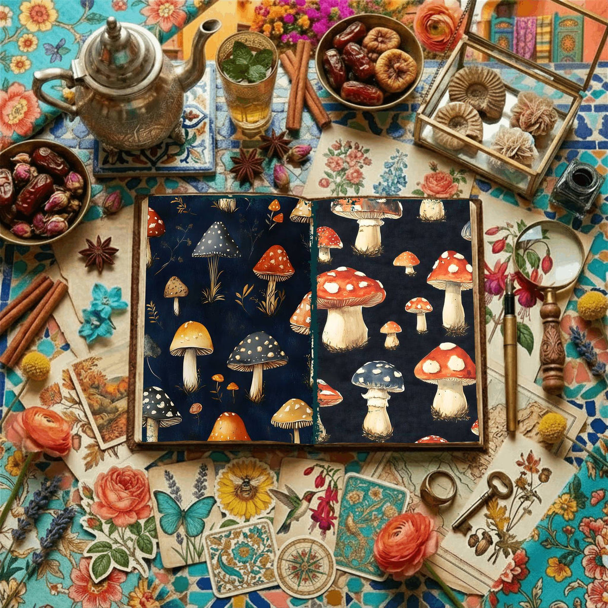 Mushroom Digital Papers