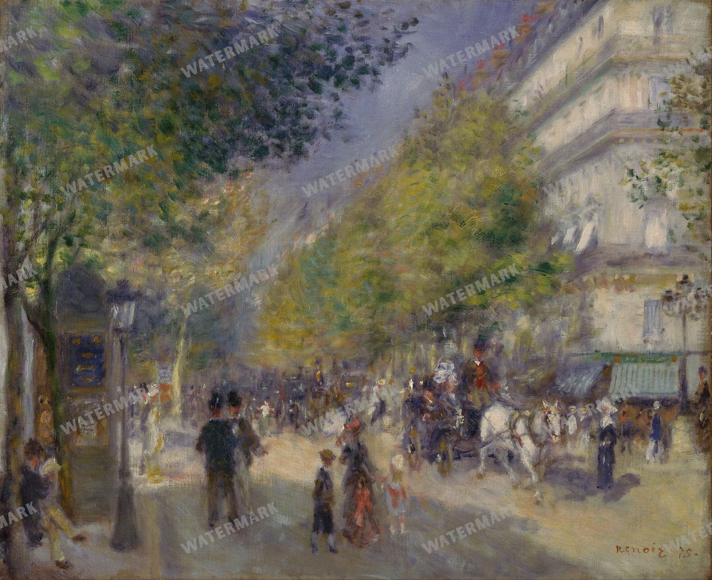 Pierre Auguste Renoir Vintage Paintings