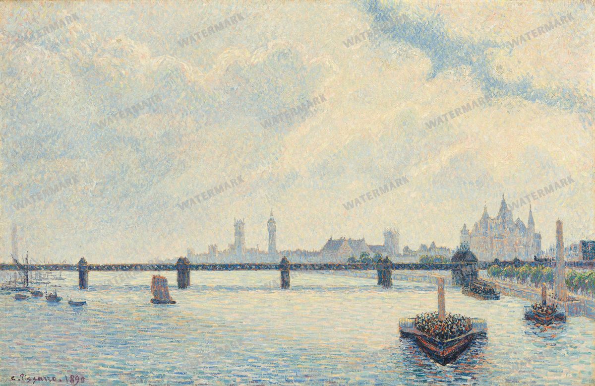 Pissaro Vintage Paintings