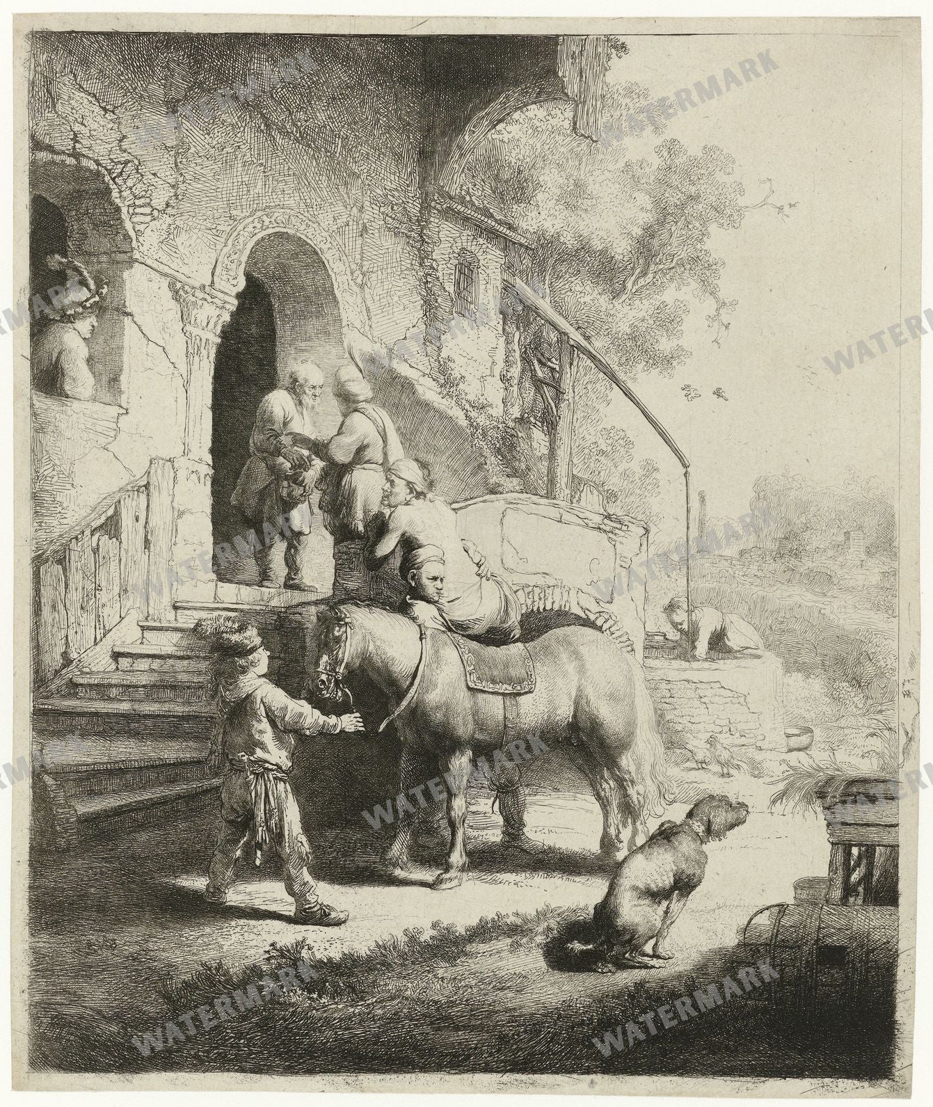 Rembrandt Van Rijn Vintage Paintings