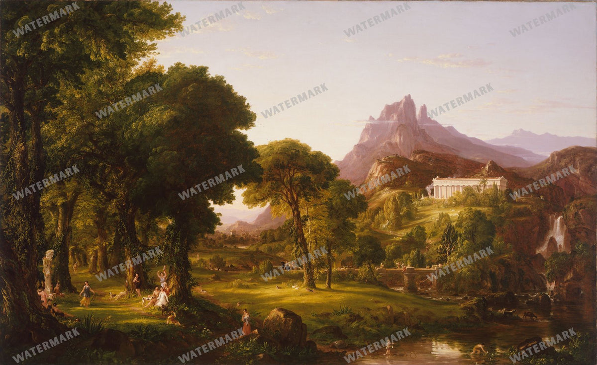Thomas Cole Vintage Paintings