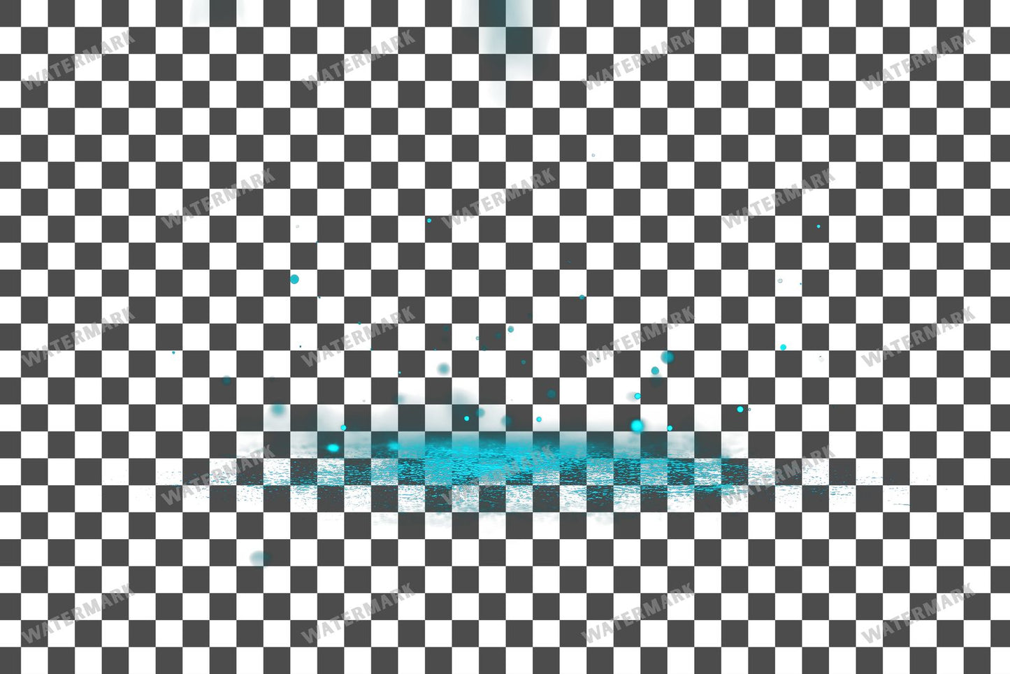 Turquoise Light Transparent Overlay Pngs