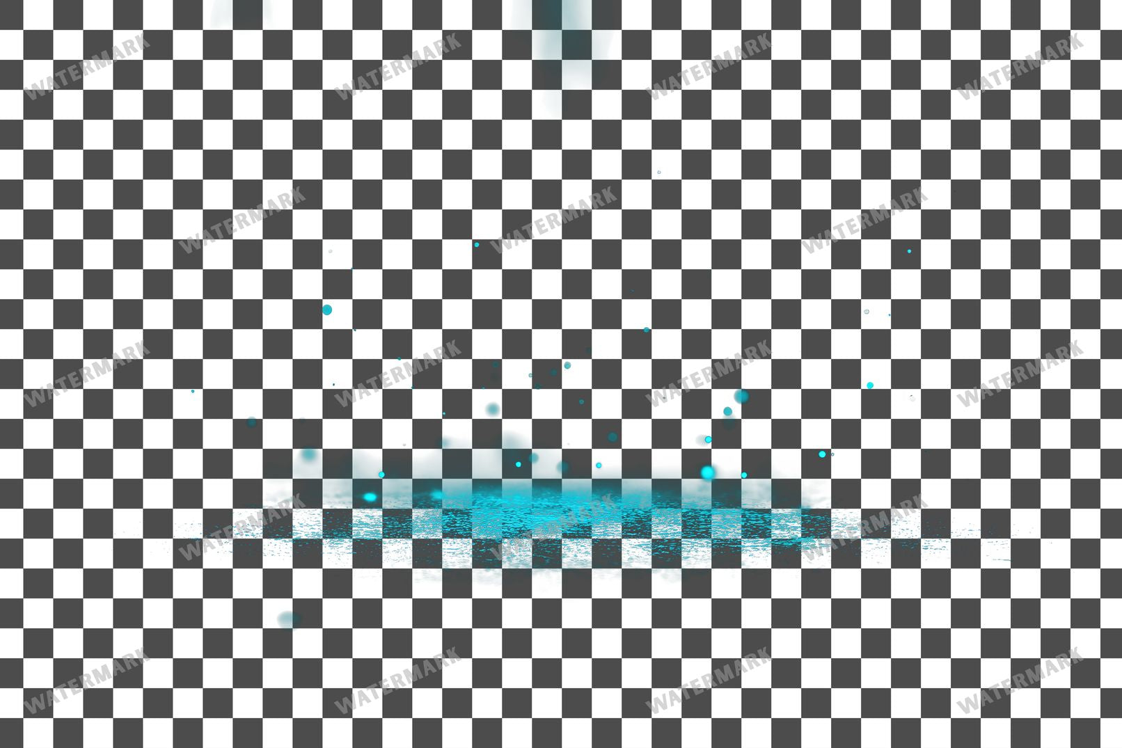 Turquoise Light Transparent Overlay Pngs