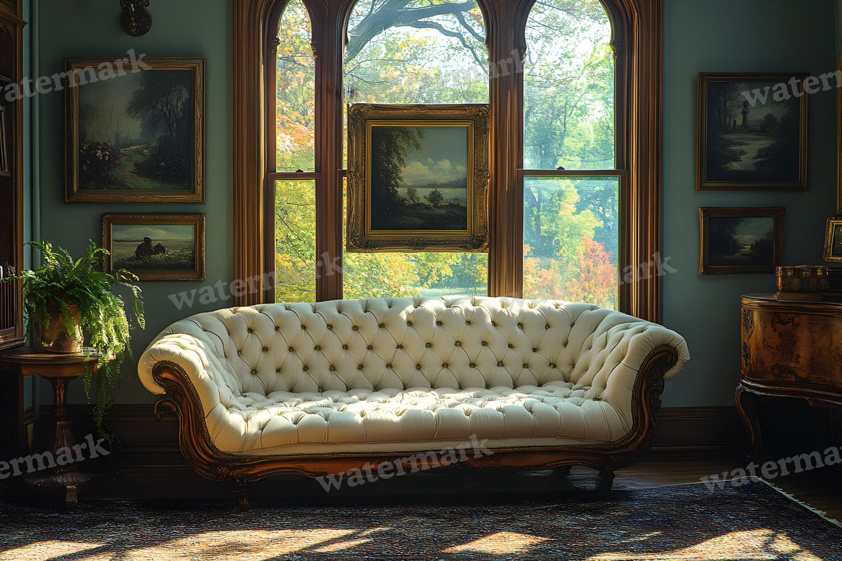 Victorian Cinematics digital photo backdrop for photo editing, preview 15