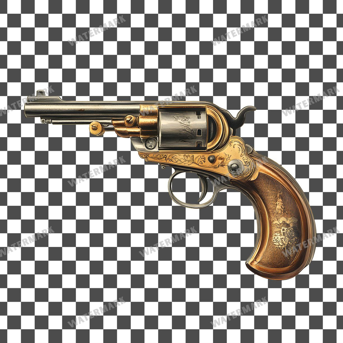 Weapon Vintage Style Clipart Pngs