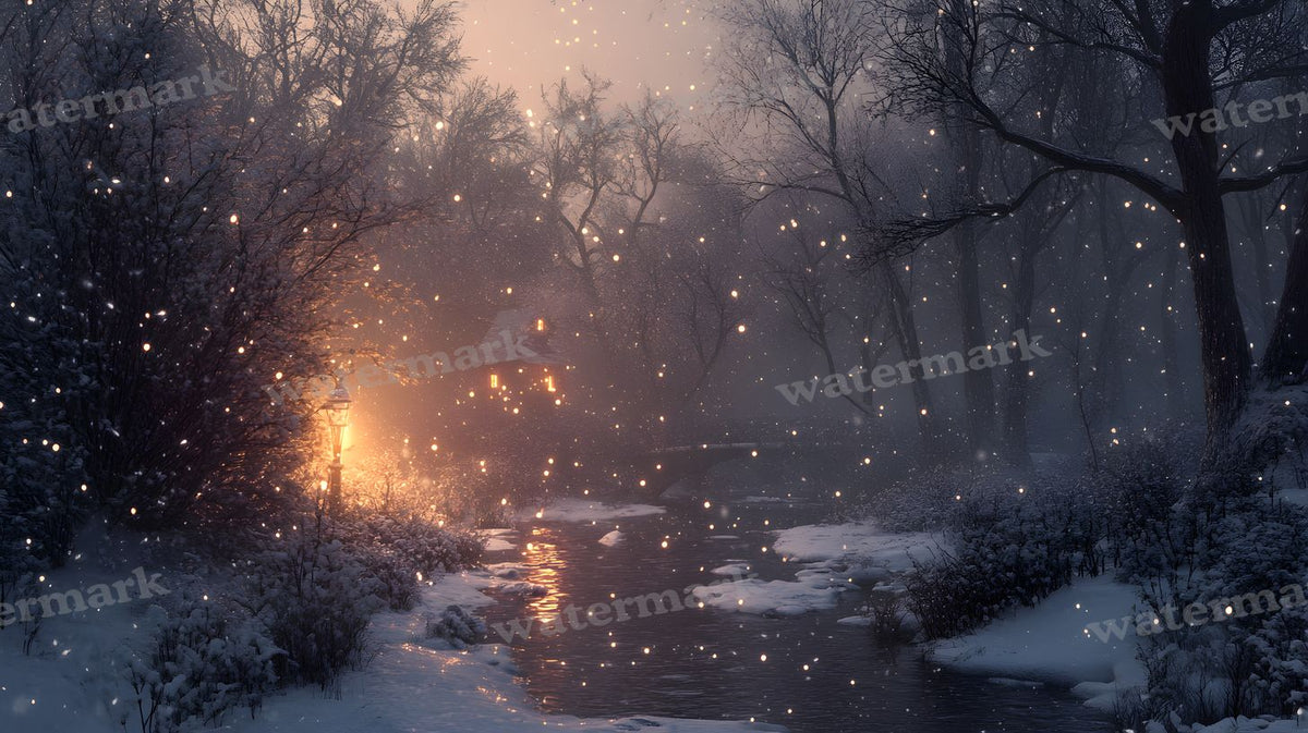 Winter Snow Backdrop Images