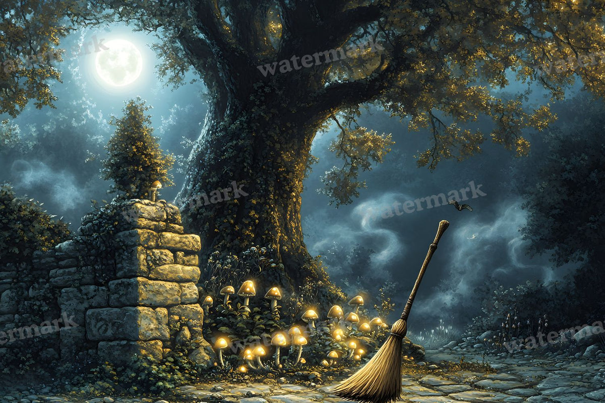 Witchbroom Resting Backdrop Images