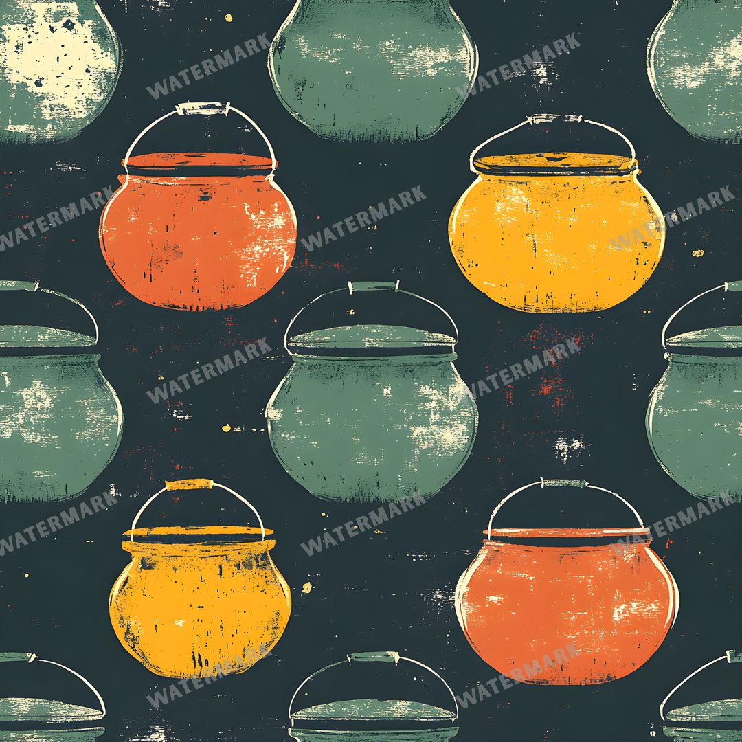 Witchcraft Seamless Pattern