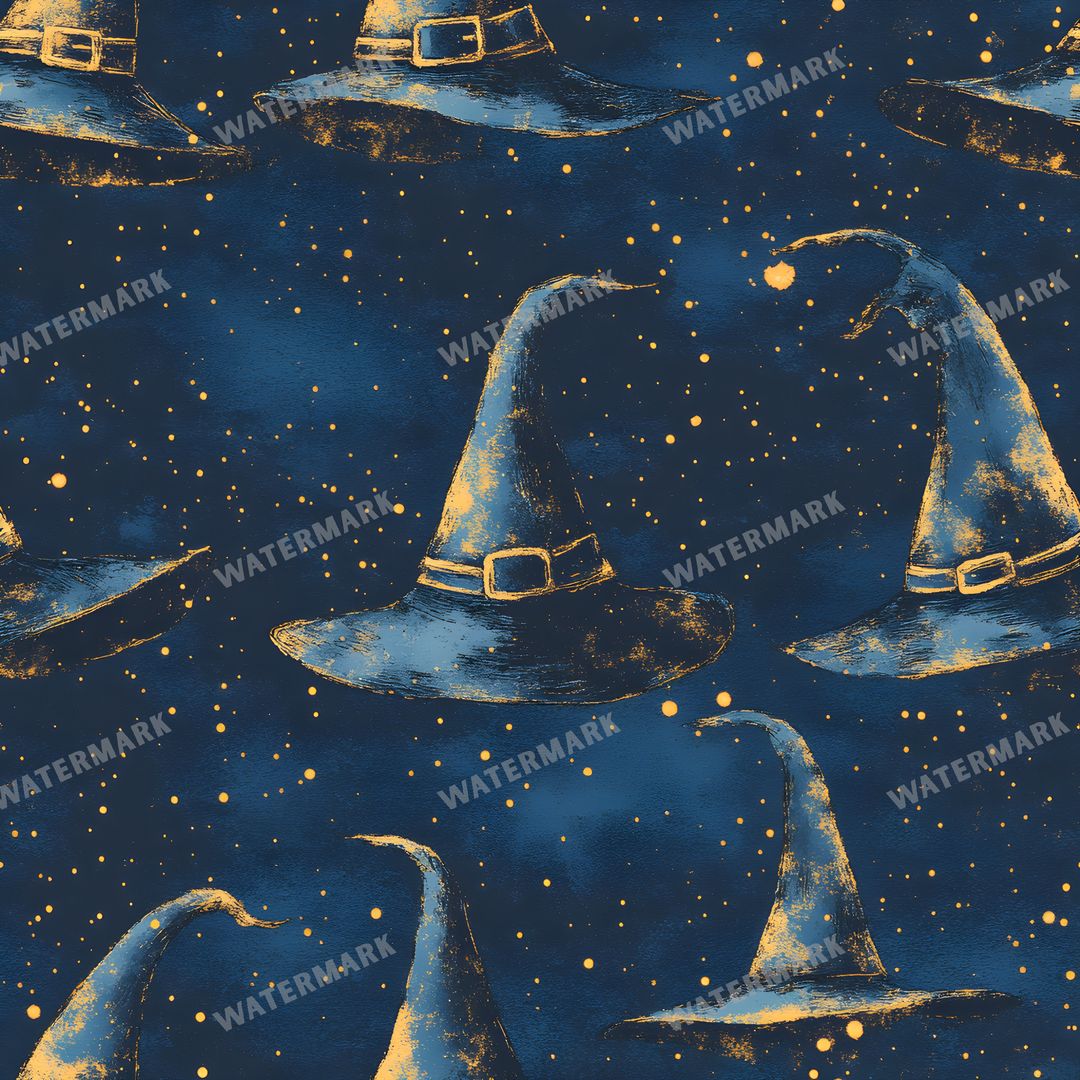 Witchcraft Seamless Pattern
