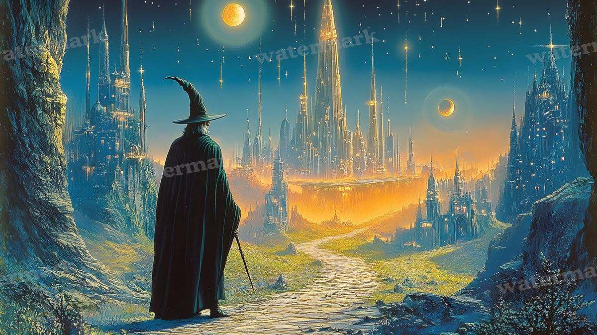 Wizard Walk Backdrop Images