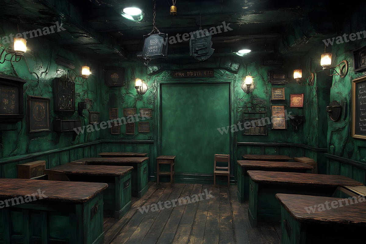 Wizarding Classroom Backdrop Images