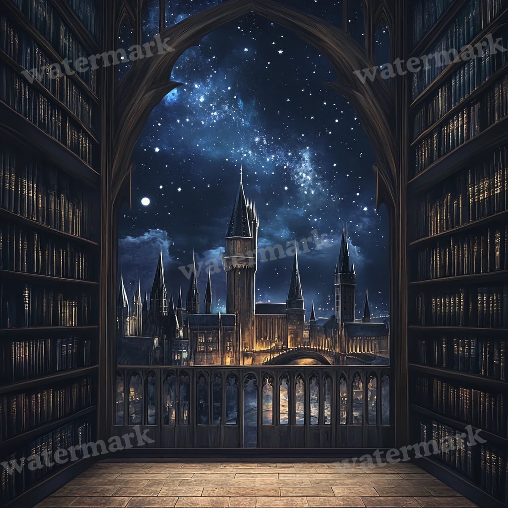 Wizarding School Backdrop Images