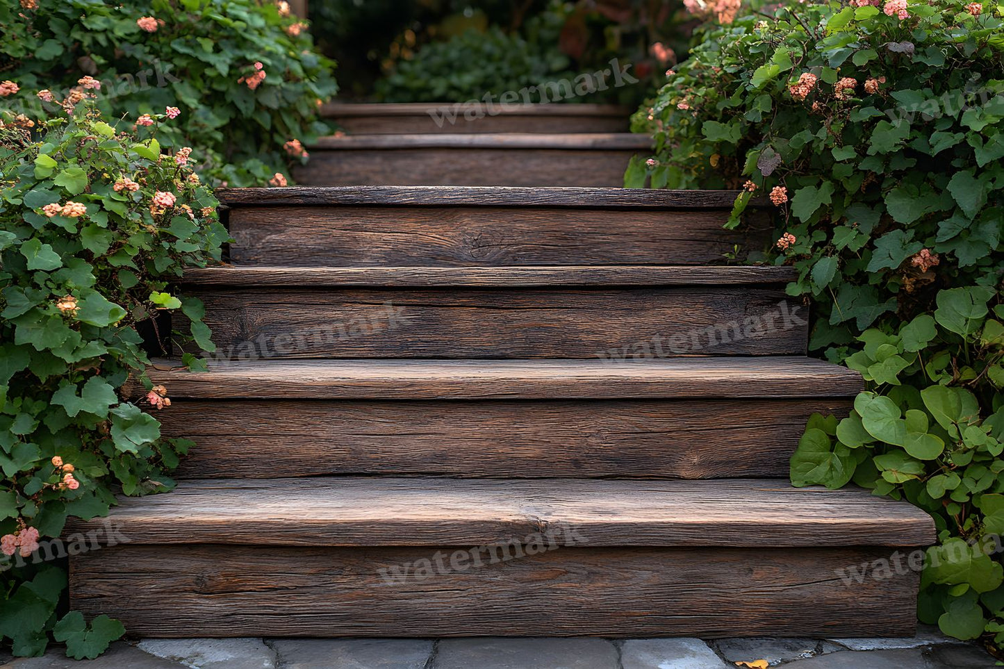 Wooden Stairrustic Vintage Backdrop Images