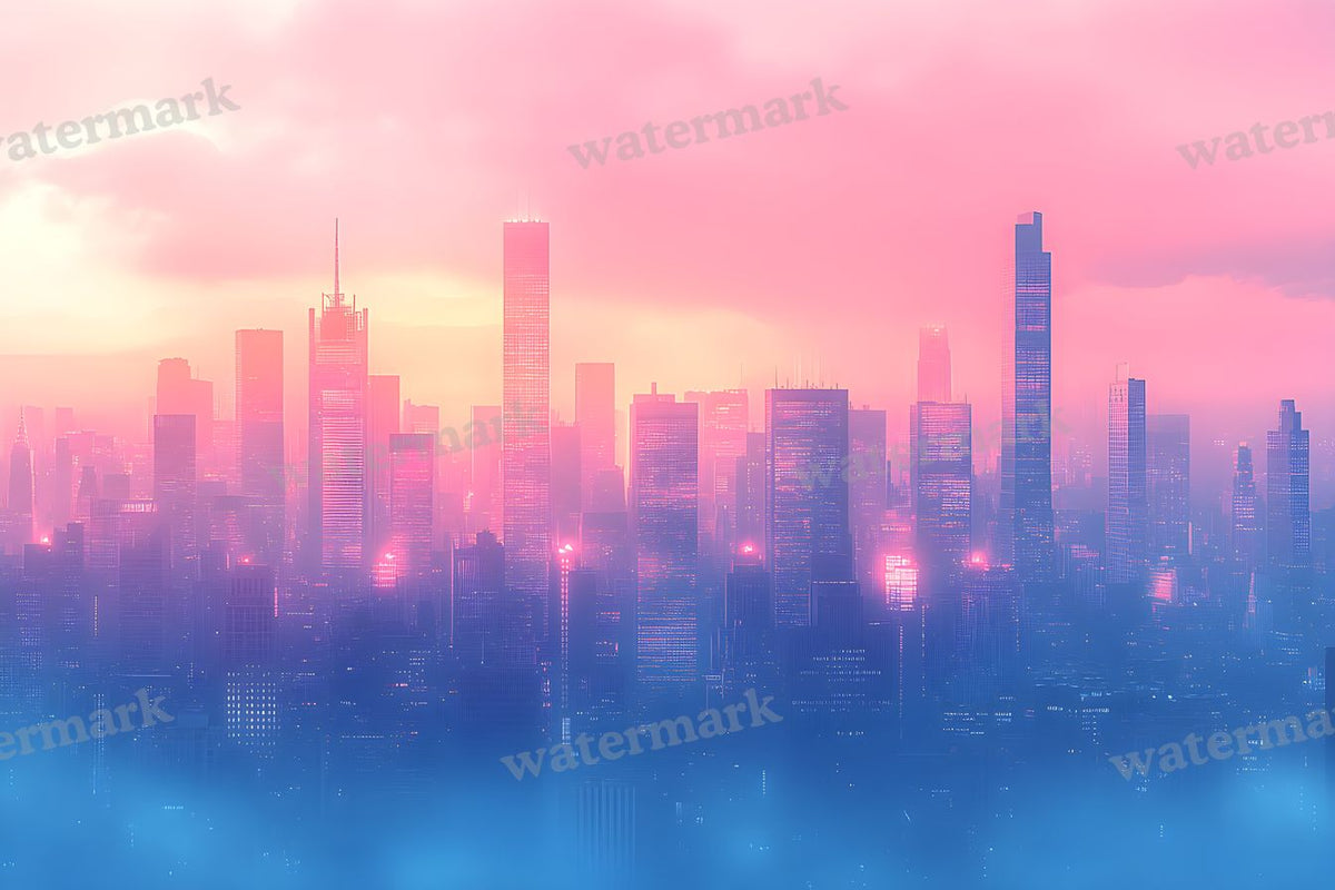 Abstract Skyline Backdrop Images