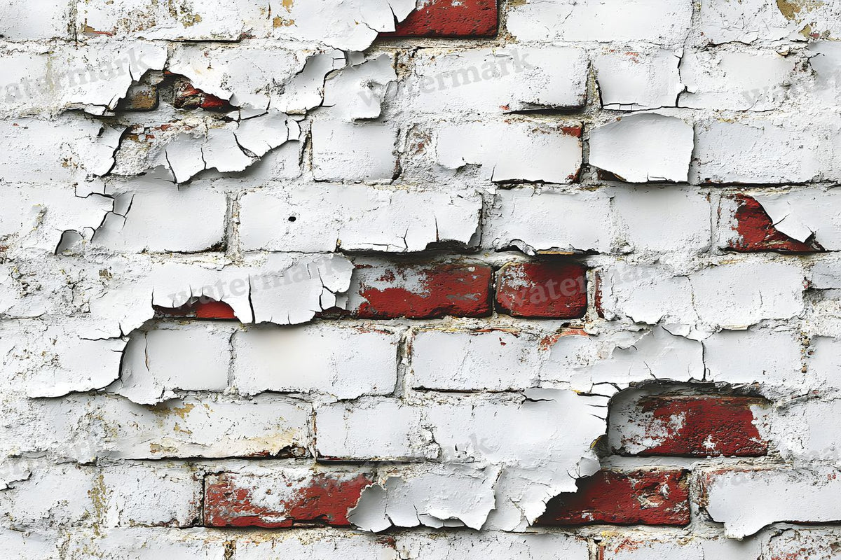 Aged Whitewashed Bricks Backdrop Images