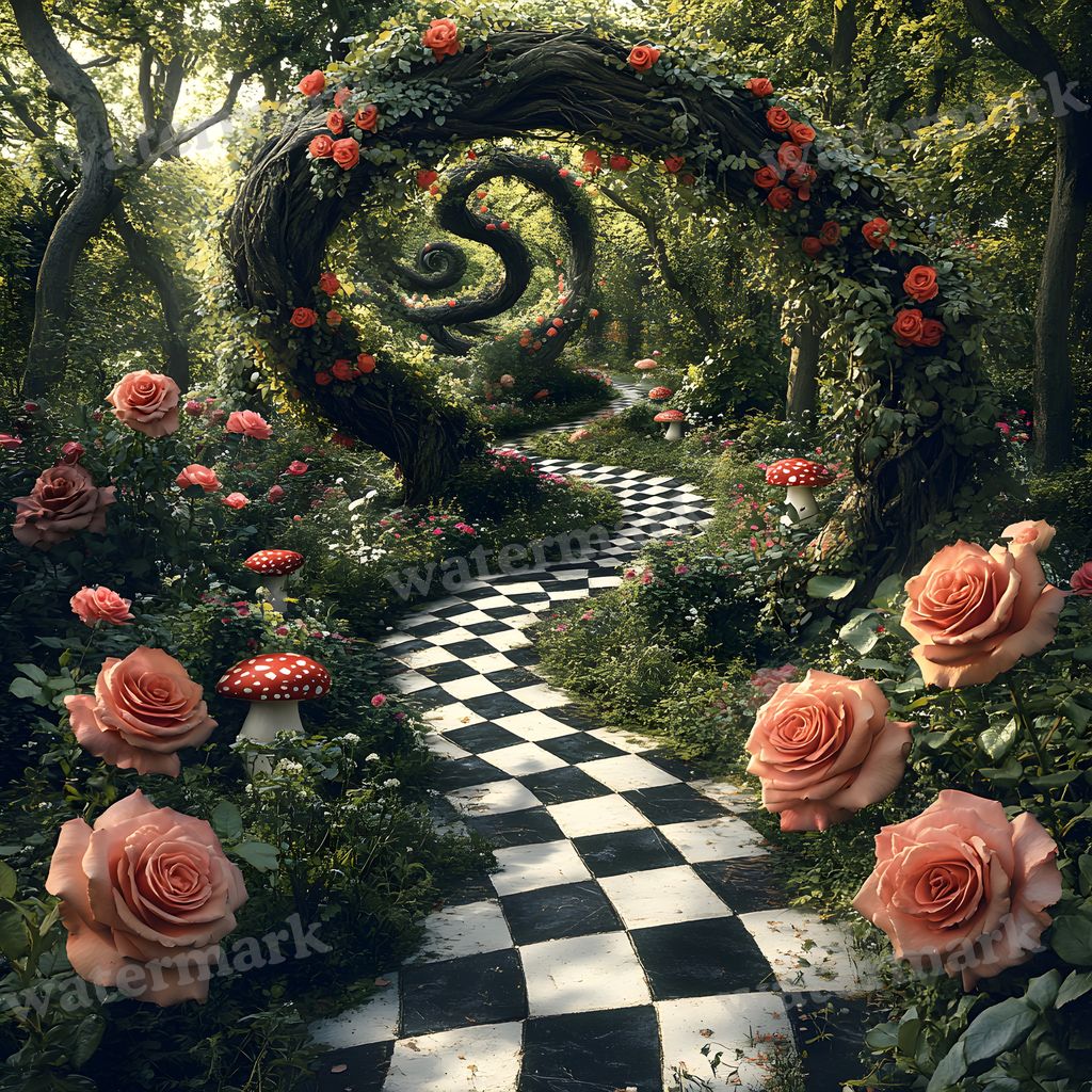 Alice In Wonderland Backdrop Images
