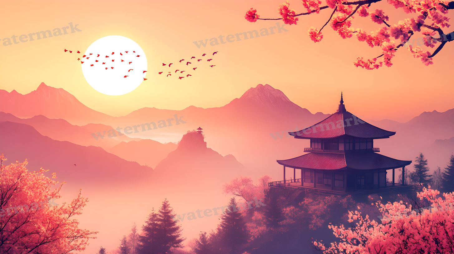 Ancient Dojo Backdrop Images