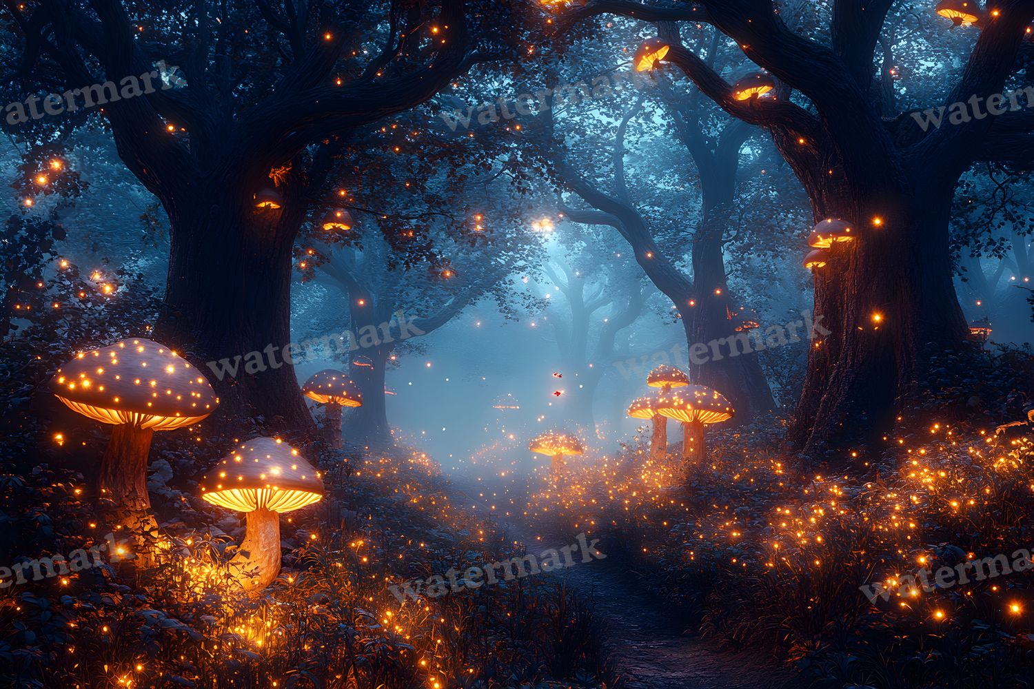 Ancient Fairytale Forest Backdrop Images