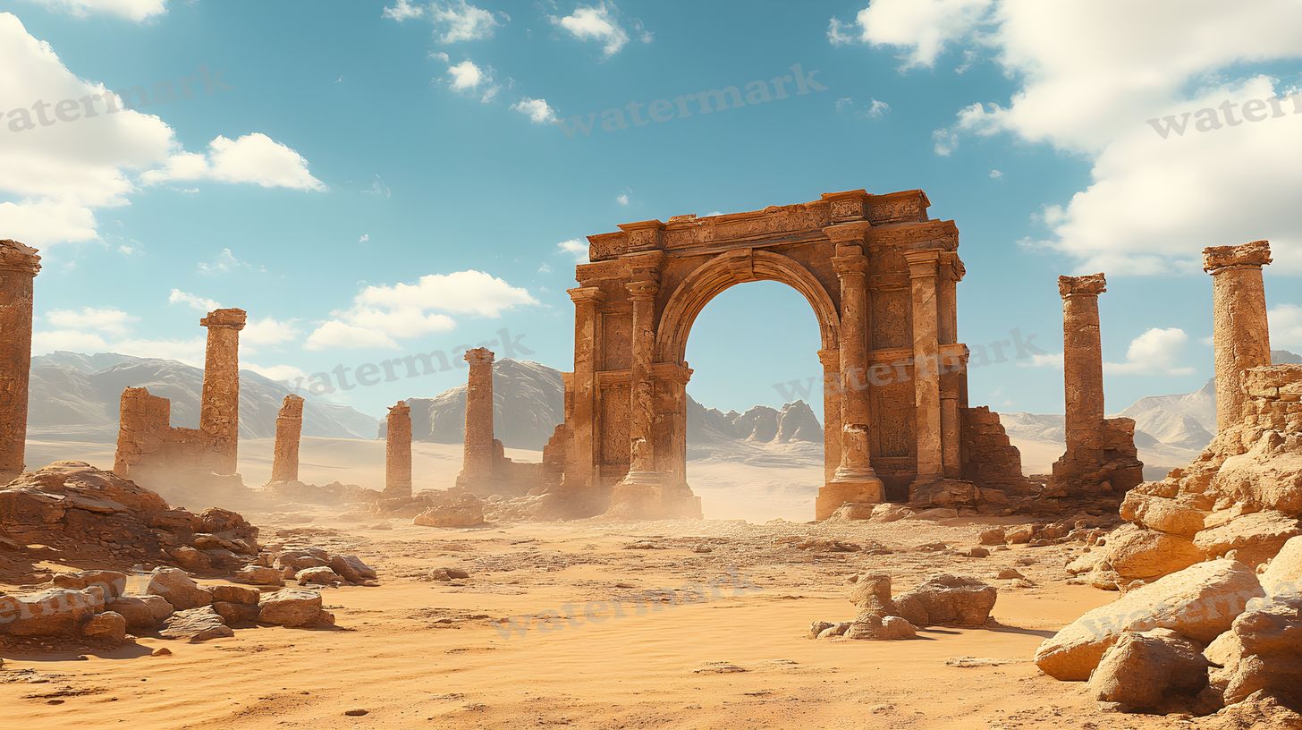 Ancient Ruins Backdrop Images